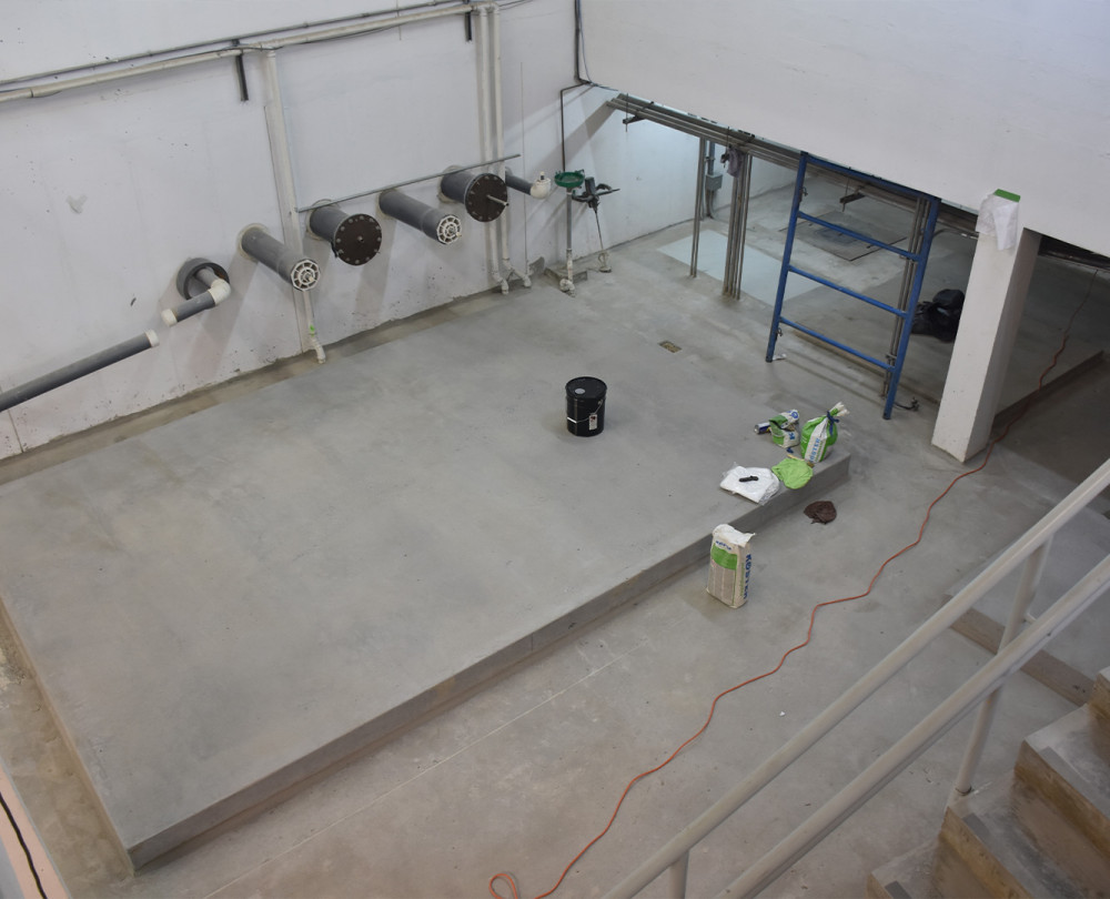 BIOMUSEO AMADOR- INSTALACION DE PISO EPOXICO